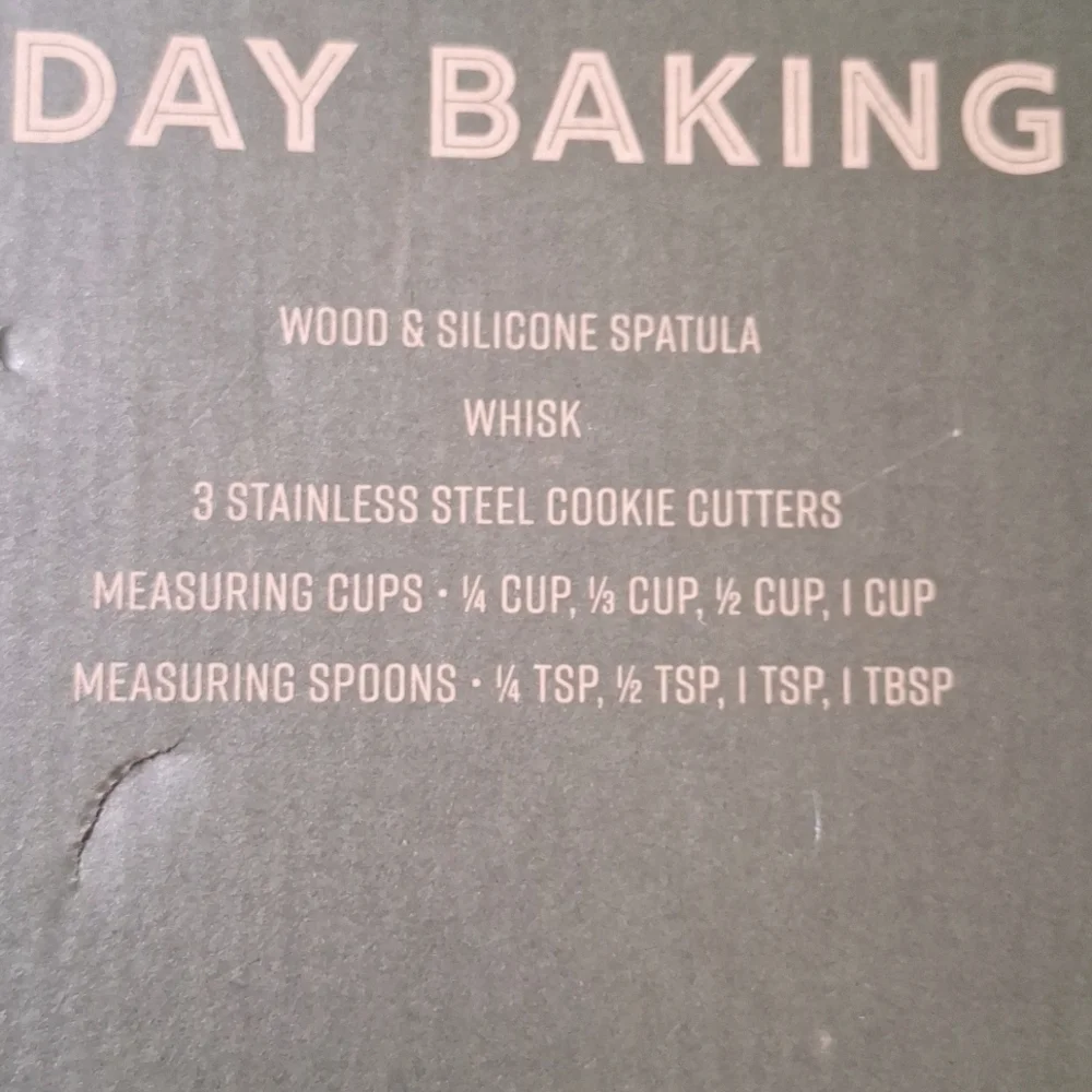 Christmas Kitchen Baking Utensils Gift Set